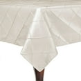 thumbnail image 1 of Ultimate Textile (2 Pack) Embroidered Pintuck Taffeta 60 x 120-Inch Rectangle Tablecloth Ivory Cream, 1 of 3