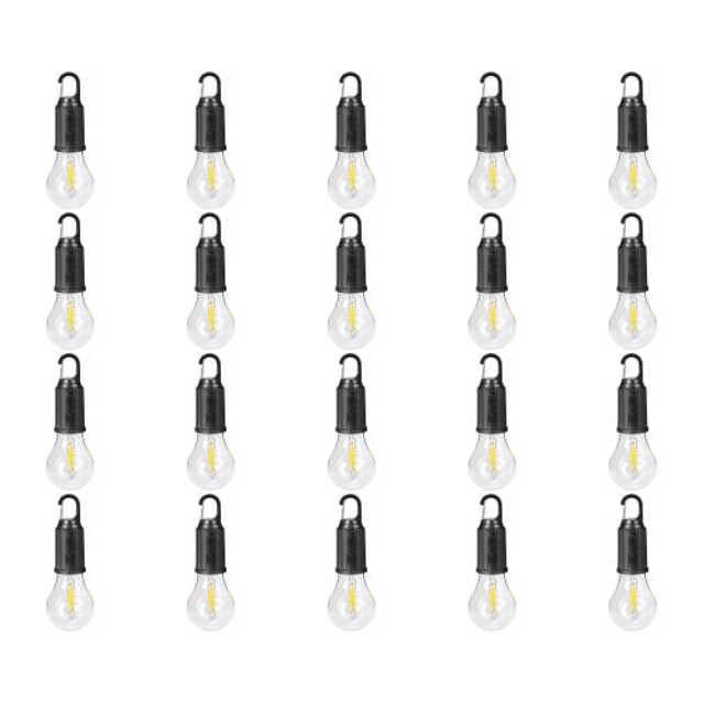 Lámpara LED para Acampar Portátil 600mAh Senderismo Pesca (62mm)