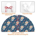 thumbnail image 4 of Sikiie Astronaut Corgi Dog 30-48 inches {designName} Print Christmas Tree Skirt Snowman Xmas Tree Skirt with Edge Christmas Decorations for Holiday Party36", 4 of 7