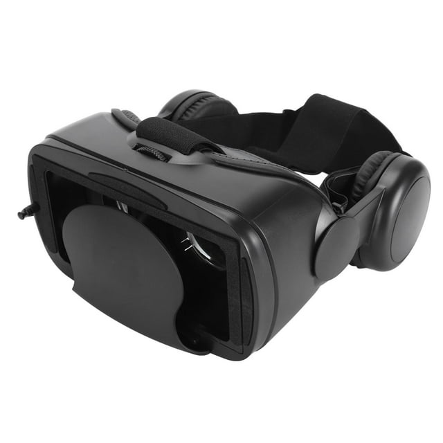 Virtual Reality VR Headset, Adjustable Earphone Speaker Reliable VR Goggles Headset for 5 To 7 inch Smartphone