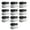 5mm gray round bead, variant on 10 Pairs Nonslip Cloth Fabric Closed Toe Single Uses Slippers for Home Hotel SPAs Weddings Party Guests and Travel Needs