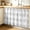 White Gray, variant on Vintage Tulip Small Sink Skirt 10"Wx11"L,Dustproof Under Sink Curtain with Self Adhesive Tape,Black Grey Beige Bloom Flower Floral Cabinet Curtain Cover for Bathroom Vanity,Kitchen Storage Shelf,RV