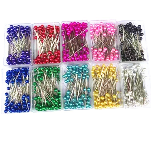 MoHern Straight Sewing Pearlized Pins (1000 Count)