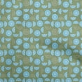 thumbnail image 1 of oneOone Cotton Cambric Light Green Fabric Lemon Dress Material Fabric Print Fabric By The Yard 42 Inch Wide, 1 of 4