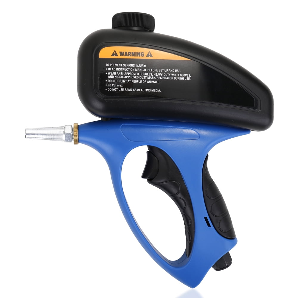 Small Mouth Pneumatic Sandblasting Machine Sandblaster Manual Abrasive