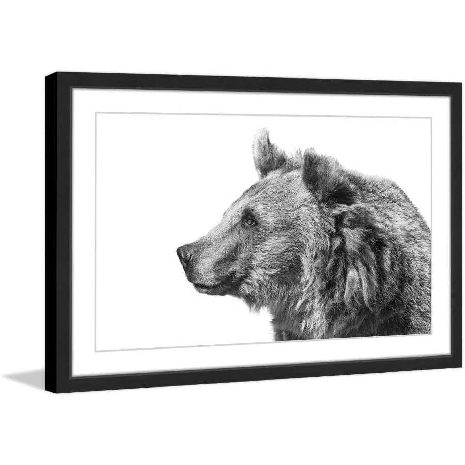 "Calm Observance" Framed Painting Print