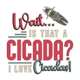 thumbnail image 2 of CafePress - Cicadas Wait Is That A Cicada Entomologist Insects - Pint Glass, Drinking Glass, 16 oz. CafePress, 2 of 4
