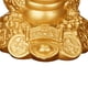 thumbnail image 4 of Rana Dinero Sapo Fortuna Zulema Jin Chan Chu Decoración de Feng Shui chino 5.5x4.8x3.8cm Oro, 4 of 7