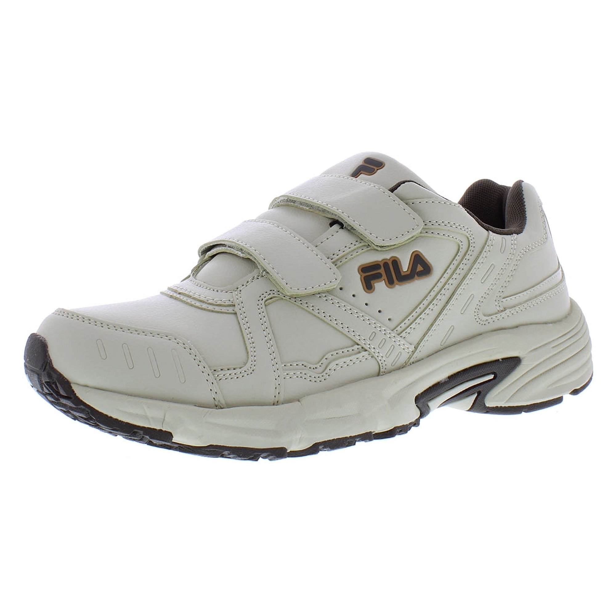Fila Talon 2 Strap Mens Shoes Size 10.5, Color: Fila Cream/Espresso/Wheat