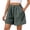 Army Green, variant on Women's Drawstring Shorts Elastic Waist Lightweight Summer Casual Short with Pockets (Blue, S)