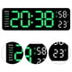 thumbnail image 3 of Reloj LED Montado en La Pared Despertador Mesa Multifuncional para Sala Estar, 3 of 9