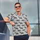 thumbnail image 4 of Fotbe Gray Tractor Camiseta Polo de Golf para Hombre con Estampado – Camisa Deportiva Transpirable con Cuello Abotonado-XX-Large, 4 of 6