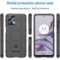 thumbnail image 2 of Slim Fit Phone Case for Motorola Moto G23, Case for Moto G13,Rugged Shield Case with Military Grade Shockproof,Drop-Tested and Camera Lens Protection Cover for Moto G23/G13, HD Black, 2 of 7