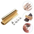 thumbnail image 5 of REACHISE Stainless Steel Guitar Slide Tone Bar + 4 Thumb Picks, 5 of 9