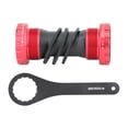 thumbnail image 2 of Carcasa de pedalier de bicicleta de montaña 68 / 73MM BB Rodamientos de bielas rojo Sunnimix Soporte inferior de bicicletas, 2 of 8