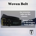 thumbnail image 2 of SURJDE Classic Wide Leather Kilt Belt, 2 of 7