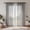 Gray, variant on XUEYU Sheer Curtains 72 Inch Long, Window Curtain Panels, Rod Pocket Voile Sheer Panel Drapes, Light Filtering for Bedroom, Living Room, Yard, 2 Panels, 52" W x 72" L, White