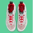 thumbnail image 2 of N I-K-E A i r-Jor-dan XXXVII 37 Hare White True Red DD6958-160 DD7421-160 GS Men 5Y-10, 2 of 6