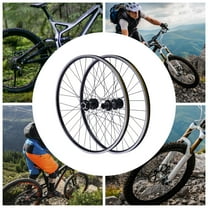 29 Inch Mountain Bike Wheelset Front & Rear Wheel Double Six-hole Discs Brake Six-Hole Disc Fit 7-12 Speed Cassette Bike Wheelset