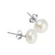 thumbnail image 2 of Pendientes de perlas de agua dulce de 9-10 mm para novias y bodas, 2 of 9
