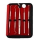 thumbnail image 1 of Set dental de 5 piezas, eliminador de sarro, limpieza de dientes, sonda dental, espejo bucal, cuidado dental, 1 of 5
