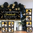thumbnail image 6 of 4Pcs/Set Kraft Paper Balloons Decors DIY Gifts Transparent Storage Square Case Graduation Party GRAD 2022 Balloon Boxes GRAD-BLACK, 6 of 8