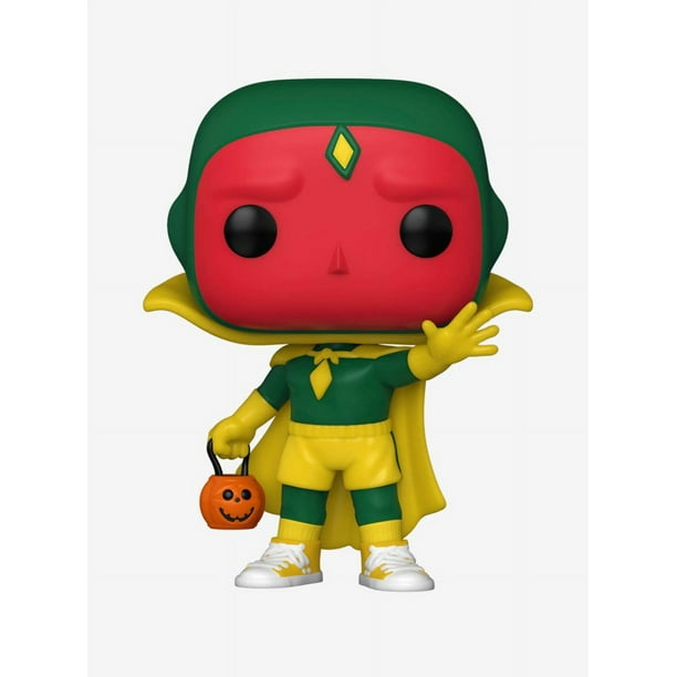 ¡Funko Pop! Marvel: WandaVision - Figura de vinilo de Visión de Halloween