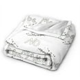 thumbnail image 6 of Super Soft Anti-Pilling Flannel Bed Blankets, Yes Graffiti Cozy Fluffy Warm All Seasons Throw Blanket for Sofa Bedding, 40"x30", 6 of 8