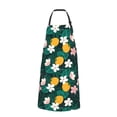 thumbnail image 2 of Lsque Tropical Fruit Waterproof Apron Chef Aprons for Men Heavy Duty Chemical Work Apron Extra Long Grilling Aprons with Adjustable Bib Apron, 2 of 9