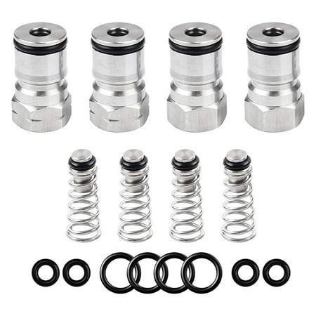 

2 Pairs Cornelius Type Ball Lock Posts Stainless Steel Poppets and Springs Poppet Female Thread + Liquid