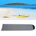 thumbnail image 3 of Calcetín De Tabla De Surf De Poliéster De Fabricación Profesional Con Rayas Blancas Y Negras, Cubierta De Tabla De Surf Para El Cuerpo, Tabla Corta Para Tabla De Surf De Playa,, 3 of 7