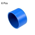 thumbnail image 3 of Unique Bargains 63mm PVC Pipe Cap Fitting, Slip End Caps DWV(Drain Waste Vent) Blue 6 Pcs, 3 of 3