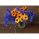thumbnail image 1 of Taladro Diamante Pintura (DB2845) 5D DIY Flor completa Bordado de punto de cruz (WLL1319) 20X30cm FLhrweasw Nuevo, 1 of 1