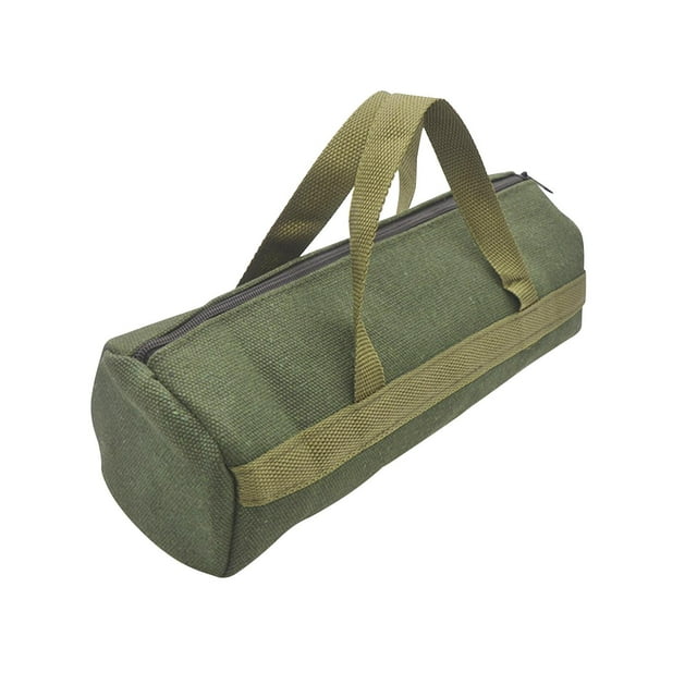 Bolsa de lona para herramientas Bolsas organizadoras de almacenamiento de herramientas Estuche de transporte de herramientas Bolsa de herramientas con Verde Grande Sunnimix Bolsa organizadora