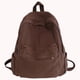 thumbnail image 5 of Mochila Casual Mochila de Viaje Lona Vintage para Laptop Libro Marrón, 5 of 5