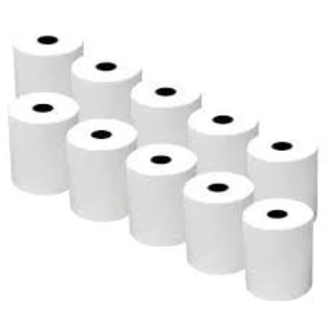 Rollos de Papel Térmico 5.7 cm x 15 m para Verifone VX520 Paquete de 10