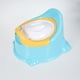 thumbnail image 2 of Precioso asiento de inodoro de plástico para entrenamiento con orinal para niños pequeños con cuenco extraíble para una fácil limpieza (azul), 2 of 5
