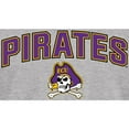 thumbnail image 2 of Men's Ash East Carolina Pirates Proud Mascot Long Sleeve T-Shirt, 2 of 2