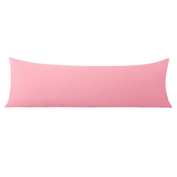 Flxxie Soft Microfiber, 1 Pack 20x54 inches Body Pillowcase, Pink