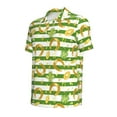 thumbnail image 2 of Rocae Watercolor St Patrick Day for Men's Short Sleeve Polo Shirt, Quick Drying Performance Moisture Wicking Sports Men's Golf Shirt X-Large, 2 of 9