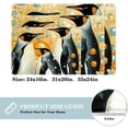 thumbnail image 2 of Penguin Machine Washable Non-Slip Polyester Indoor Floor Rug and Chair Mats, 2 of 6