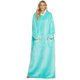 thumbnail image 2 of Manta de franela Manta perezosa Jersey con capucha Manta de televisión Ropa de casa Suéter Camisón Manta de televisión de moda, 2 of 6