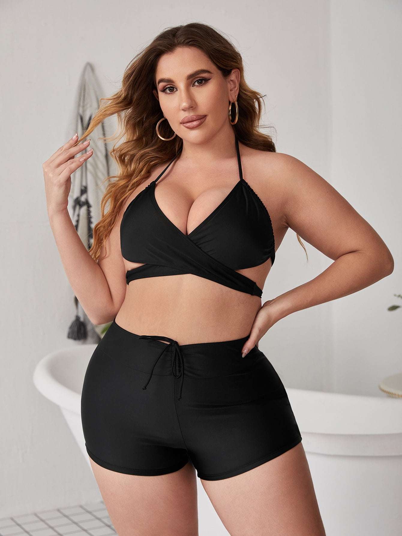 Shorts Bikini Swimsuit 2022 2XL 