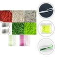 thumbnail image 5 of Fankenuo Earthworm Simulation Red Worm Lure 100 Pieces Packaging Enticing Visual Effects Captivating Fish Attraction Lure Fishing Tackle Black, 5 of 6