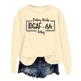 thumbnail image 3 of Women's Winter Fashion Sweatshirt Festive Christmas Print Round Neck Top Knit Tunic Tops Women Women Zippe Hoodie Women Ladies Hoodies Jackets Active Hoodie Women Full Zip Women's Hoodies Winged Tops, 3 of 3