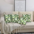 thumbnail image 7 of Throw Pillow Covers, shy frog Soft Square Pillow Cases with Invisible Zipper for Couch Bed Sofa, Farmhouse Fall Home Decor, 7 of 7