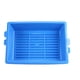 thumbnail image 4 of 1 inodoro para gatos con abertura para inodoro, tres en uno, de plástico, de tres capas (azul)., 4 of 6