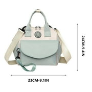 SDNall Small Diaper Bag Large Diaper Bag Small and Cute Diaper Bag with Detachable Multifunctional Front Pocket, Baby Essentials Organizer, Stylish and Practical Maternity Bag Cute Diaper Bag