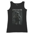 thumbnail image 5 of Freedom Isn't Free Women's Tank Top American Hero Patriotic Soldier DD 214 POW MIA Military Warrior Veterans Day, 5 of 7