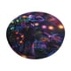 thumbnail image 1 of Balery Glowing Chameleon Fantasy Art Fundas de asiento para taburete de bar redondo de tela de terciopelo ajustables que protegen de arañazos y manchas para sillas de 14 a 17 pulgadas.-12 inch, 1 of 7